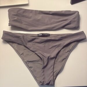 Zara bandeau bikini top